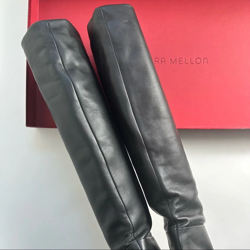 TAMARA MELLON ICON 105 BLACK BOOTS SIZE 38, US 7.5 - Picture 14 of 15